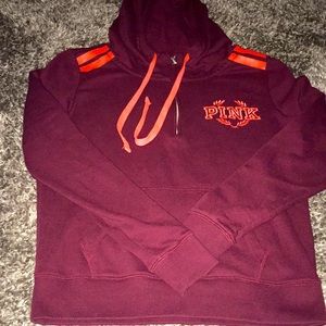 Pink hoodie